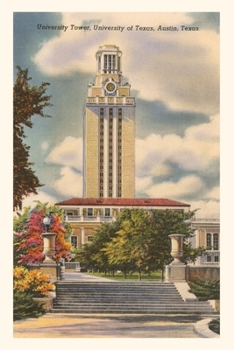 Paperback Vintage Journal University Tower, Austin, Texas Book