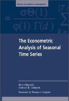 Paperback The Econometric Analysis of Seasonal Time Series Book