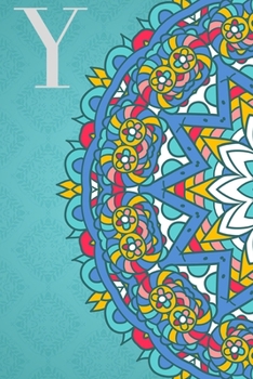 Paperback Y: Monogram Journal/Mandala Art Book