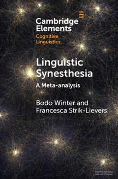 Paperback Linguistic Synesthesia: A Meta-Analysis Book