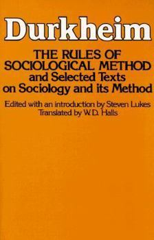 Paperback The Rules of Sociological Method Book