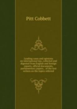 Paperback Leading Cases and Opinions on Internati Book