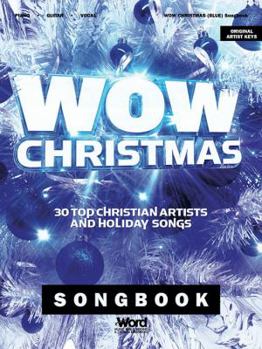 Paperback WOW Christmas 2013 (Blue): 30 Top Christian Artists and Holiday Songs Book