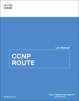 Paperback CCNP Route Lab Manual Book