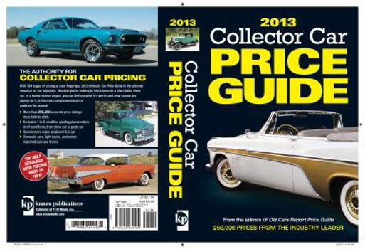 Paperback 2013 Collector Car Price Guide Book