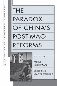 Paperback The Paradox of China's Post-Mao Reforms Book