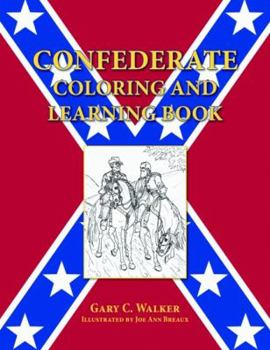 Paperback Confederate Coloring and Learning Book