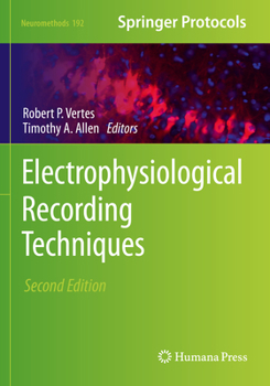 Paperback Electrophysiological Recording Techniques Book