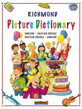 Paperback Richmond Picture Dictionary (English-Creole) (English and French Edition) Book