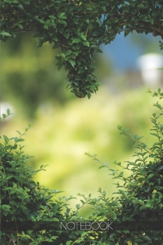 Paperback Notebook: Lovely heart topiary [110 pages]: Lovely heart topiary Book