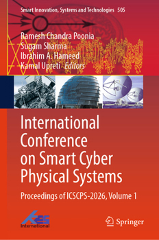 Hardcover International Conference on Smart Cyber Physical Systems: Proceedings of Icscps-2026, Volume 1 Book