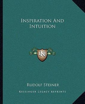 Paperback Inspiration And Intuition Book