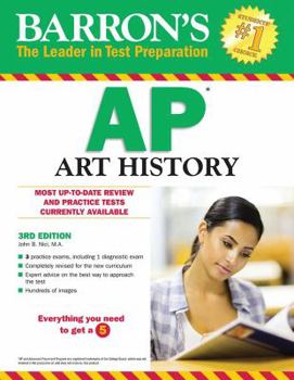 Paperback Barron's AP Art History Book