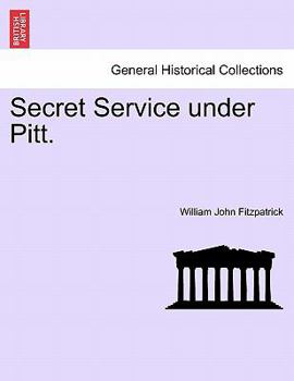 Paperback Secret Service Under Pitt. Book