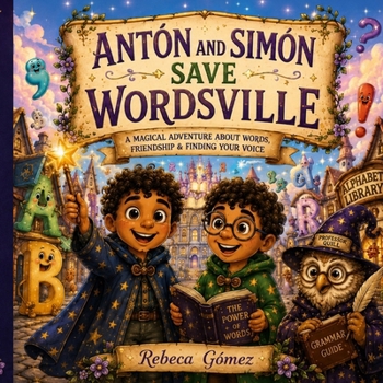 Paperback Antón and Simón Save Wordsville: The Word Wizard's First Adventure Book