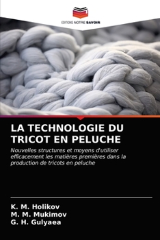 Paperback La Technologie Du Tricot En Peluche [French] Book