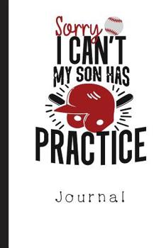 Paperback Journal: Baseball Mom Notebook and Journal Book