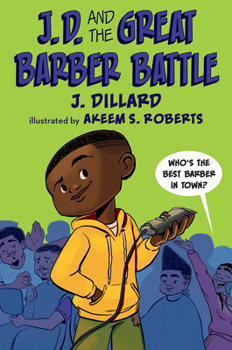 Hardcover J.D. and the Great Barber Battle Book