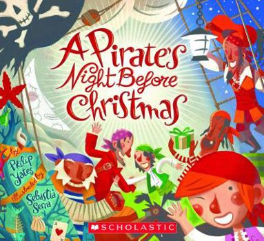 Paperback A Pirate's Night Before Christmas Book and Audio CD Book