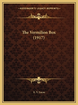 Paperback The Vermilion Box (1917) Book