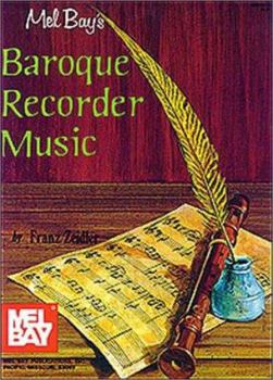Paperback Baroque Recorder Music Book