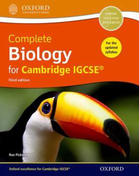 Paperback Complete Biology for Cambridge IGCSE : student book