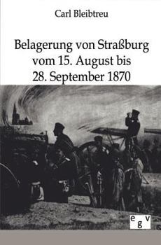 Paperback Belagerung von Straßburg [German] Book