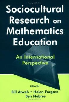 Paperback Sociocultural Research on Mathematics Education: An International Perspective Book