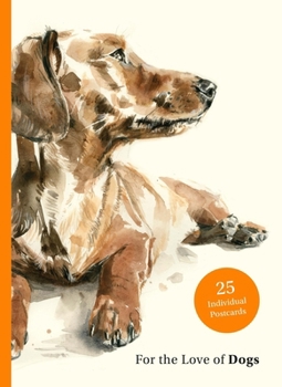 Paperback For the Love of Dogs: 25 Postcards Book