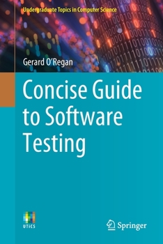 Paperback Concise Guide to Software Testing Book