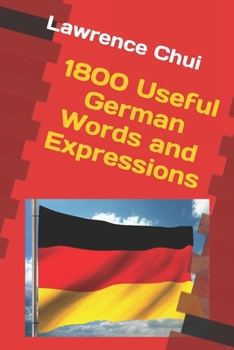 Paperback 1800 Useful German Words and Expressions Book
