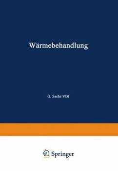 Paperback Wärmebehandlung [German] Book