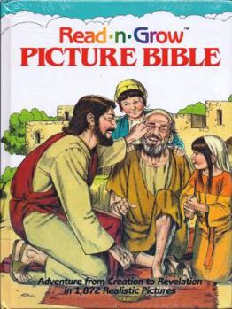 Hardcover Read-N-Grow Picture Bible Book