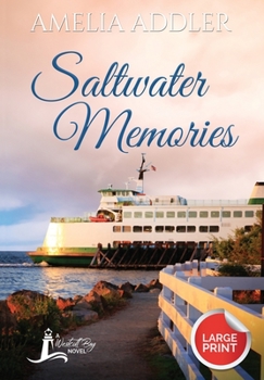 Paperback Saltwater Memories [Large Print] Book