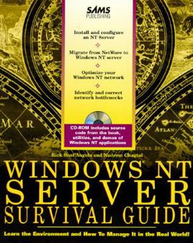 Paperback Windows NT Server Survival Guide, with Disk Book