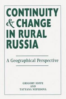 Paperback Continuity And Change In Rural Russia A Geographical Perspective Book