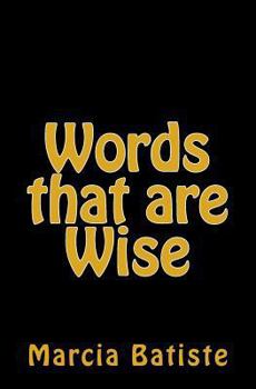 Paperback Words that are Wise Book