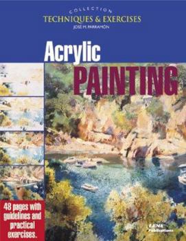 Paperback Acrylic Painting Book