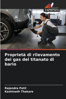 Paperback Proprietà di rilevamento dei gas del titanato di bario [Italian] Book