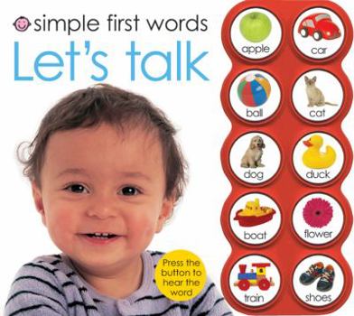 Board book Simple First Words Let's Talk Book
