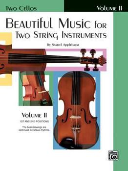 Paperback Beautiful Music for Two String Instruments, Bk 2: 2 Cellos Book