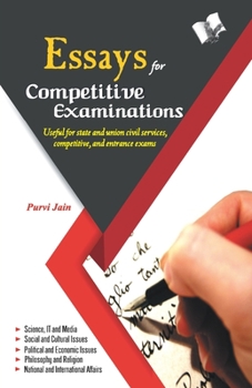 Paperback Eassys for Competitive Exam Book