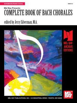 Paperback Complete Book of Bach Chorales Book