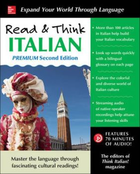 Paperback Read & Think Italian, Premium Second Edition Book
