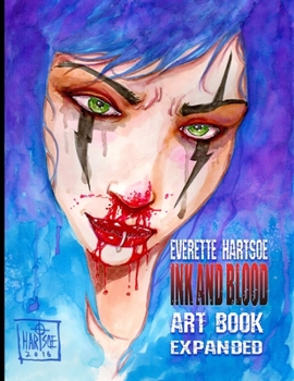 Paperback Ink and Blood: The Art of Everette Hartsoe Book