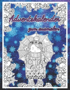 Paperback Mandala-Adventskalender: für Erwachsene [German] Book