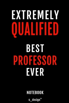 Notebook for Professors / Professor: awesome handy Note Book [120 blank lined ruled pages]