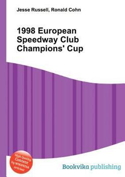 Paperback 1998 European Speedway Club Champions' Cup Book