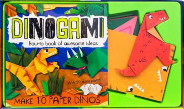 Hardcover Dinogami Book