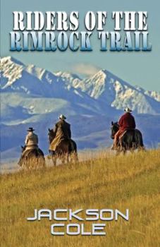 Paperback Riders of the Rimrock Trail [Large Print] Book